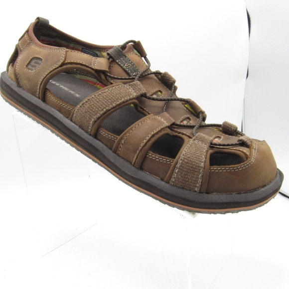 skechers mens sandals fisherman sandal